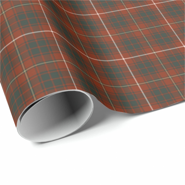 Clan Bruce Weathered Tartan Gift Wrap