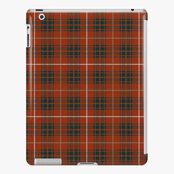 Clan Bruce Weathered Tartan iPad Case