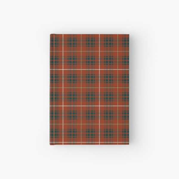 Bruce Weathered tartan hardcover journal