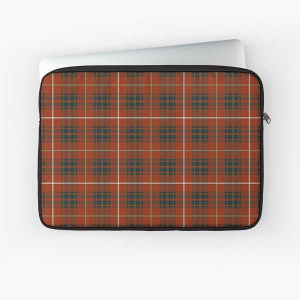 Clan Bruce Weathered Tartan Laptop Case