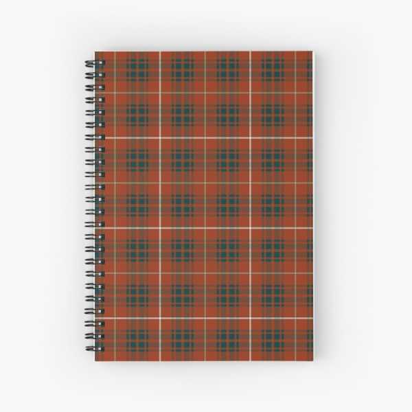 Clan Bruce Weathered Tartan Notebook