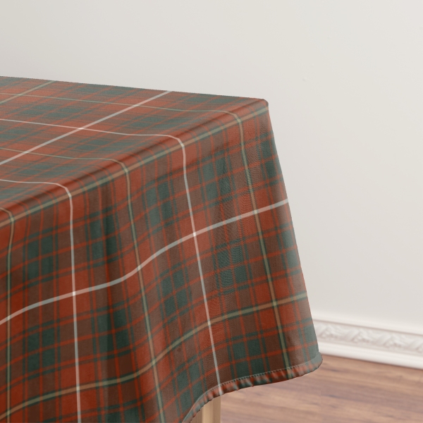 Bruce Weathered tartan tablecloth