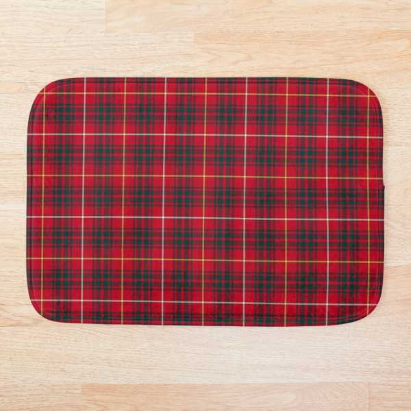 Bruce tartan floor mat