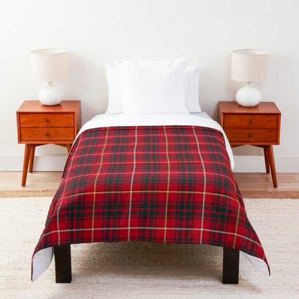 Bruce tartan comforter