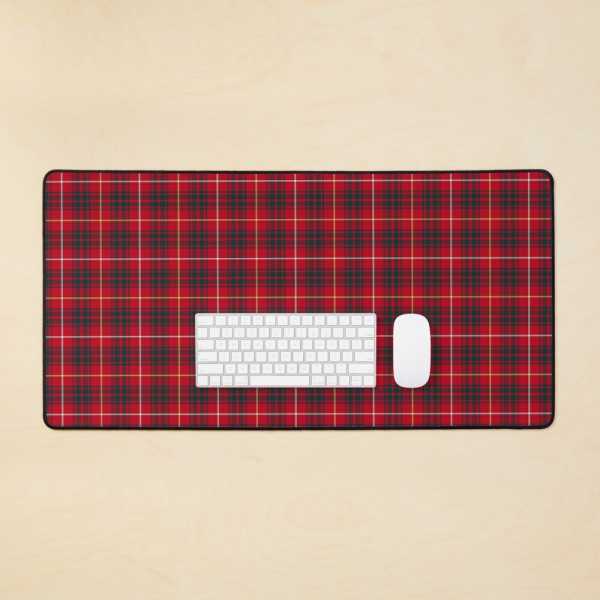 Clan Bruce Tartan Desk Mat