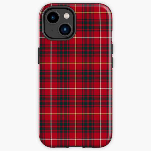 Clan Bruce Tartan iPhone Case