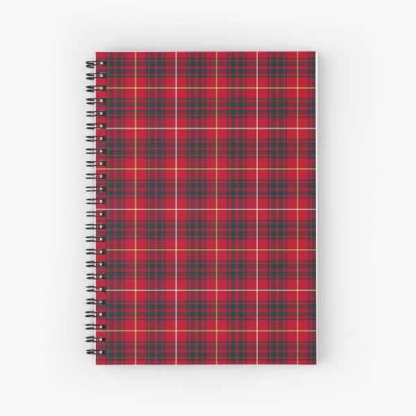 Clan Bruce Tartan Notebook