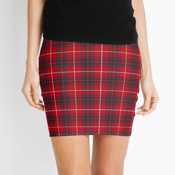 Bruce tartan mini skirt