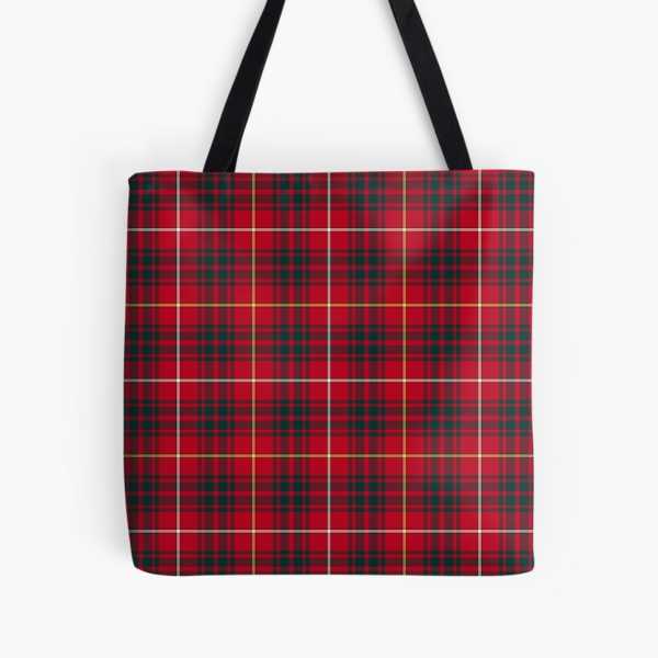 Clan Bruce Tartan Tote Bag