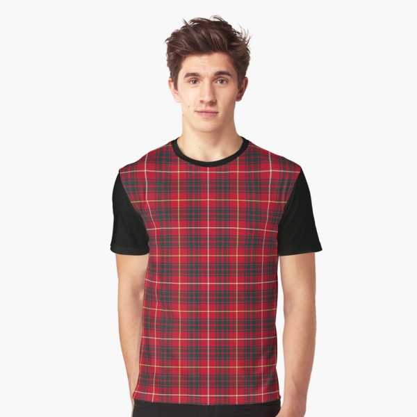 Bruce tartan tee shirt