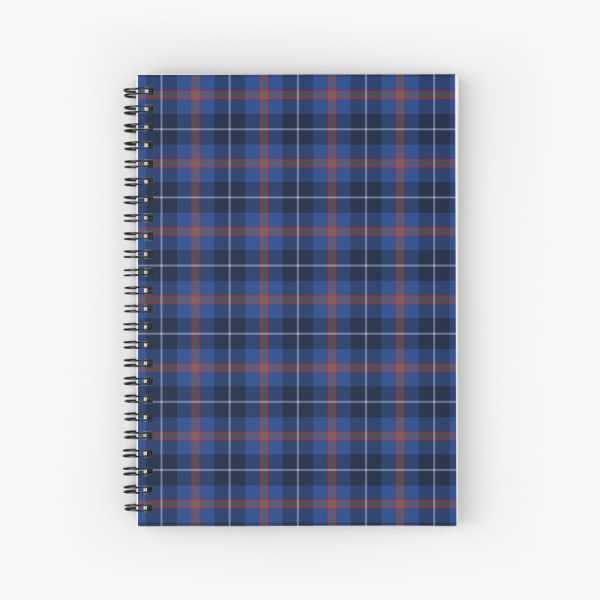 Bryson tartan spiral notebook