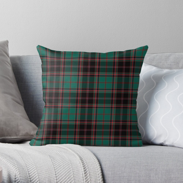 Buchan tartan throw pillow