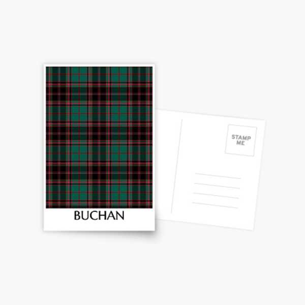 Buchan Tartan Postcard