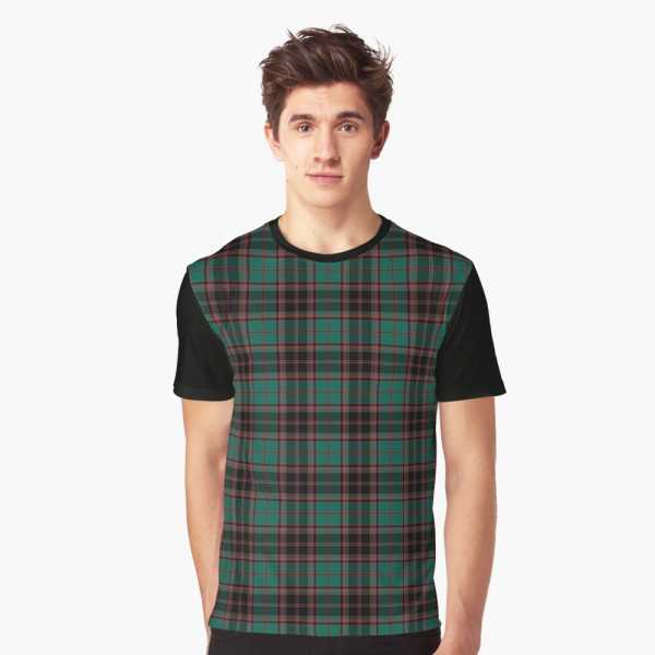 Buchan tartan tee shirt