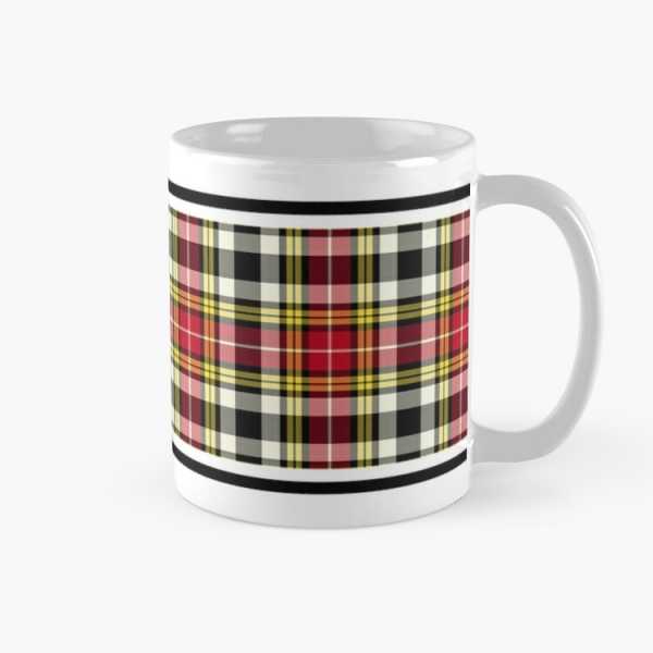 Clan Buchanan Dress tartan coffee mug from Plaidwerx.com