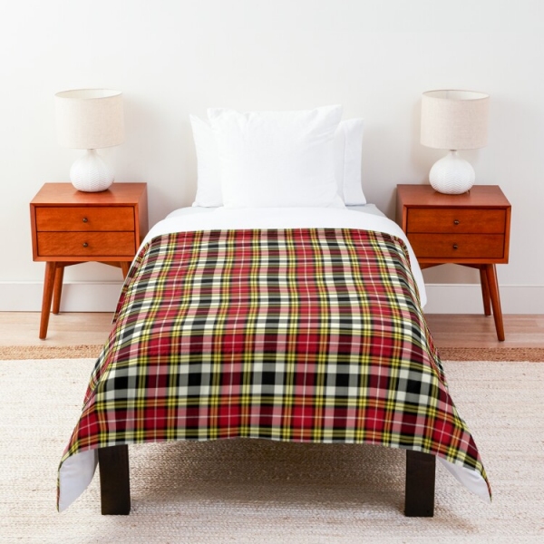 Clan Buchanan Dress Tartan Comforter