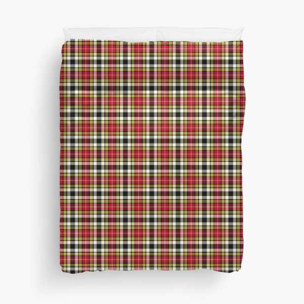 Clan Buchanan Dress Tartan Duvet Cover