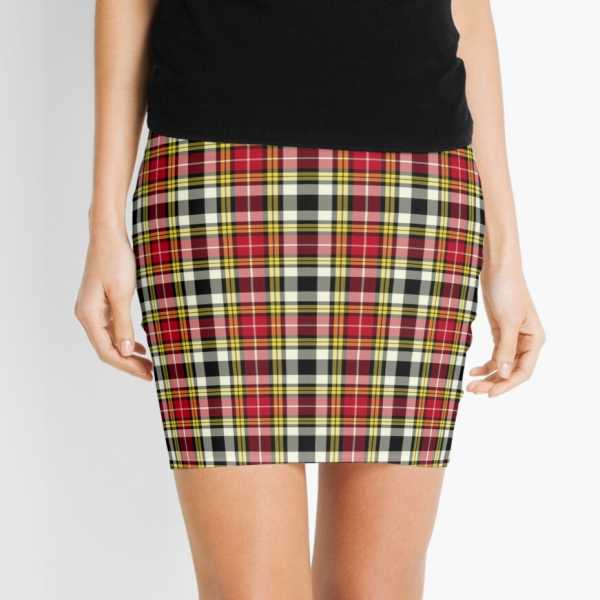 Buchanan Dress tartan mini skirt