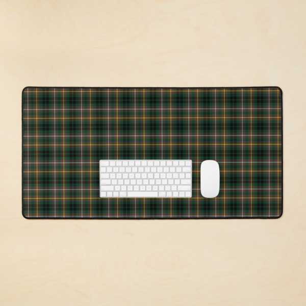 Buchanan Hunting tartan desk mat