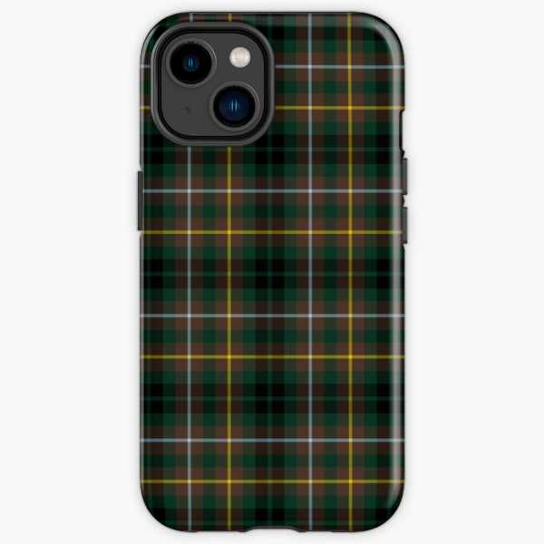 Clan Buchanan Hunting Tartan iPhone Case