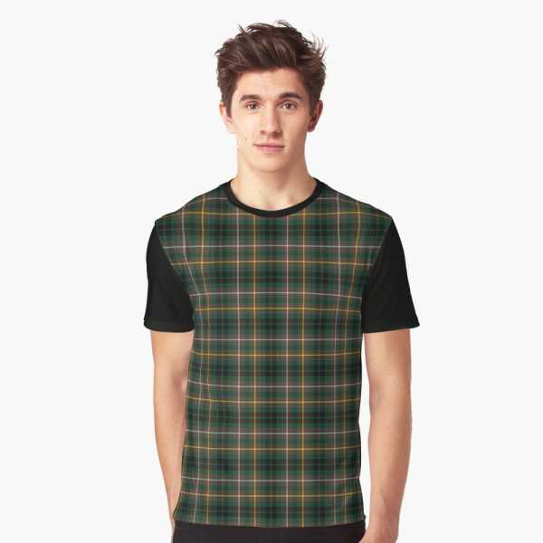 Buchanan Hunting tartan tee shirt