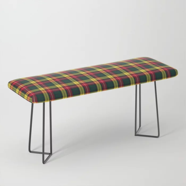 Buchanan tartan bench