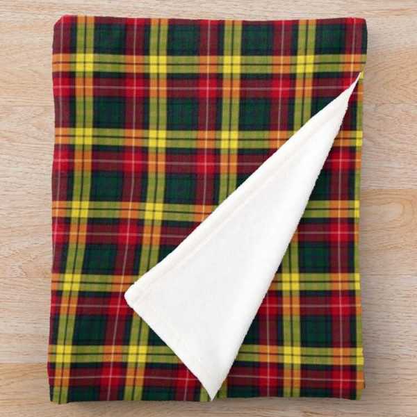 Clan Buchanan Tartan Blanket