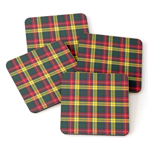 Clan Buchanan Tartan Coasters