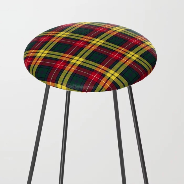 Buchanan tartan counter stool