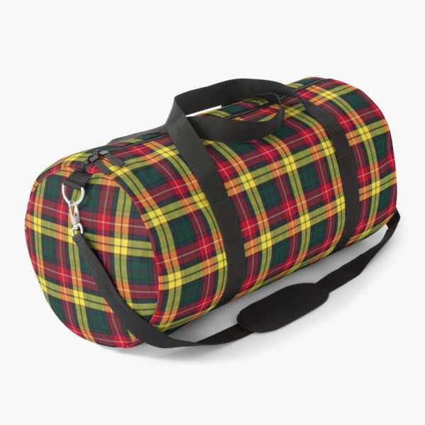 Buchanan tartan duffle bag