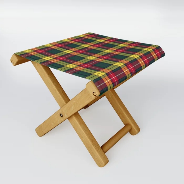Buchanan tartan folding stool
