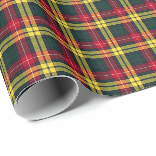 Clan Buchanan Tartan Gift Wrap