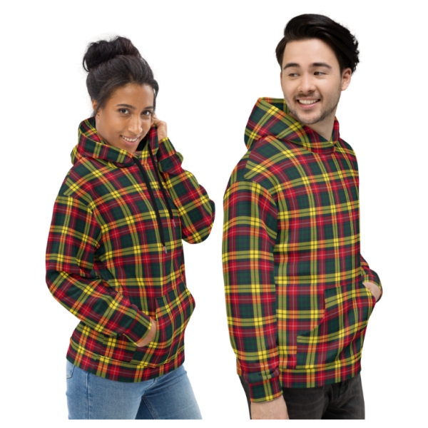 Buchanan tartan hoodie