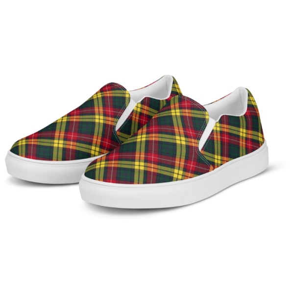 Buchanan tartan men's slip-on shoes