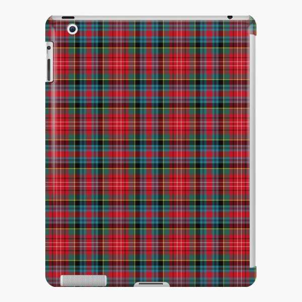 Ancient Caledonia District tartan iPad case