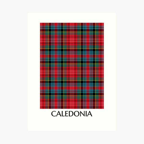 Caledonia Tartan Print