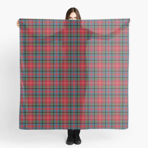 Ancient Caledonia District tartan scarf