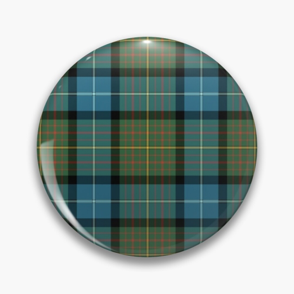 California Tartan Pin