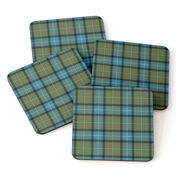 California Tartan Coasters