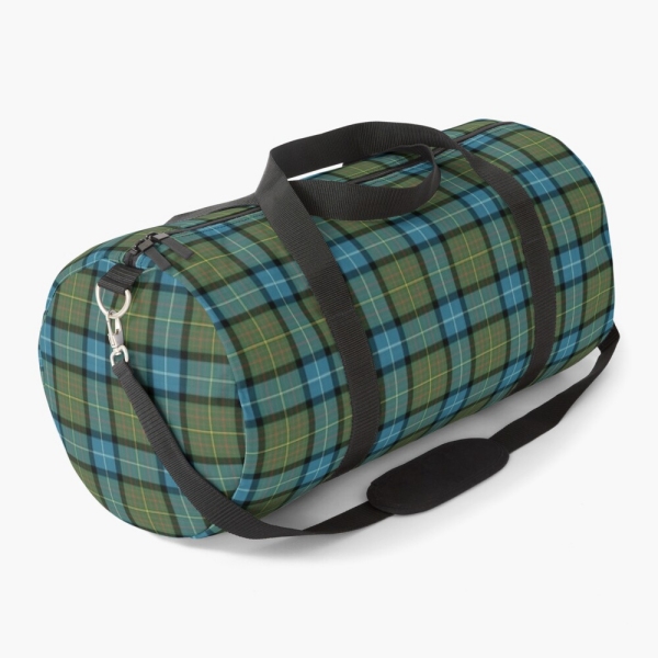 California tartan duffle bag