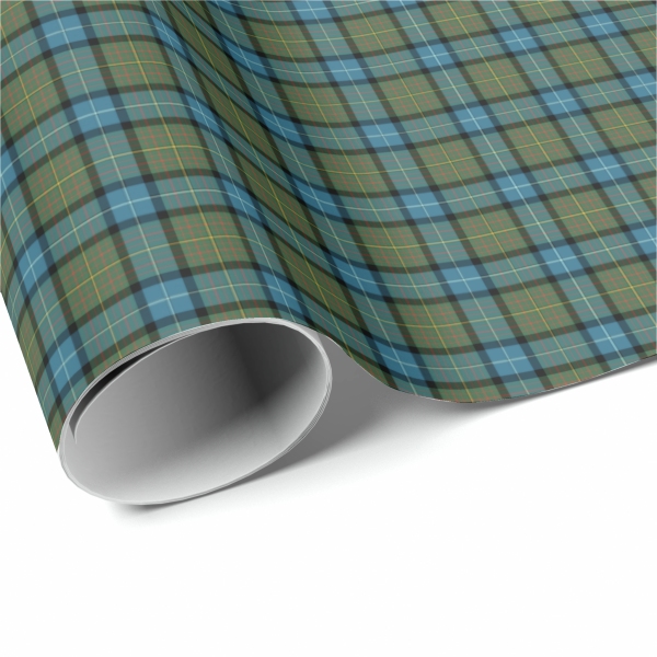 California Tartan Gift Wrap