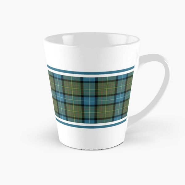 California tartan tall mug