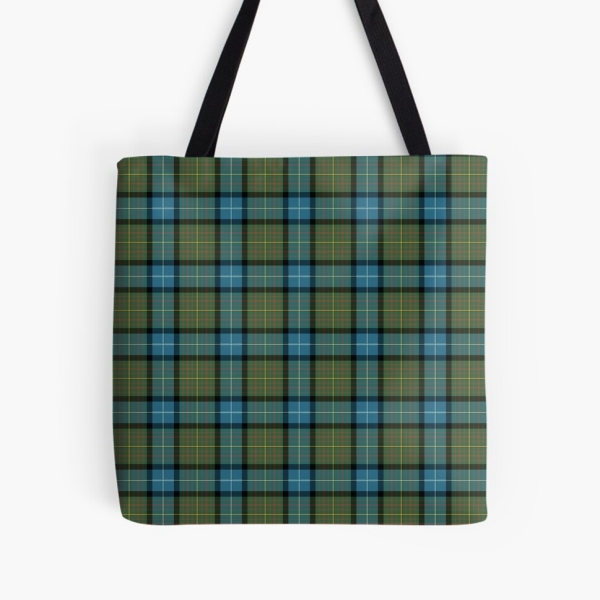 California Tartan Tote Bag