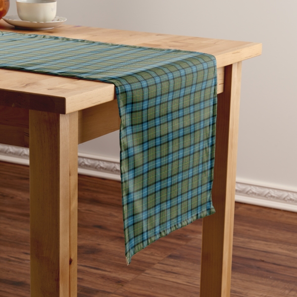 California tartan table runner