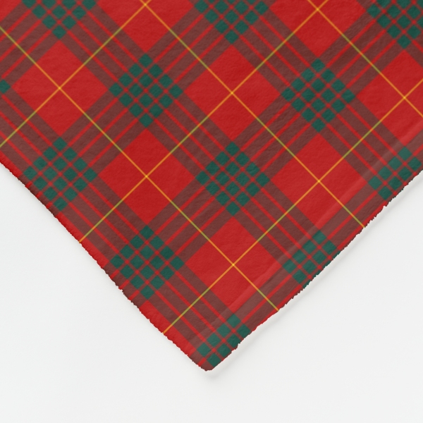 Cameron tartan fleece blanket