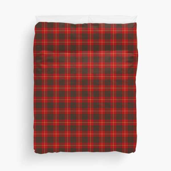 Clan Cameron Tartan Duvet Cover