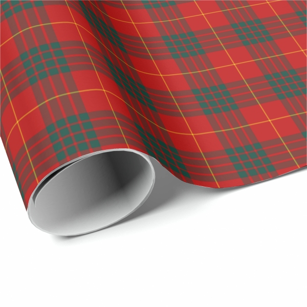 Clan Cameron Tartan Gift Wrap