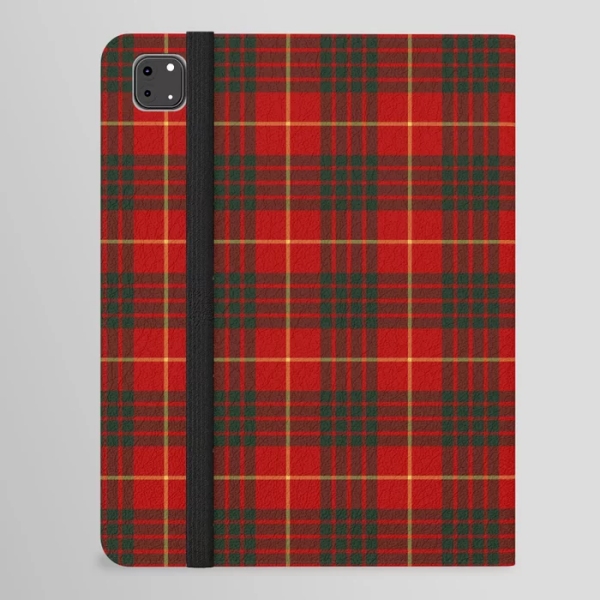 Clan Cameron Tartan iPad Folio Case