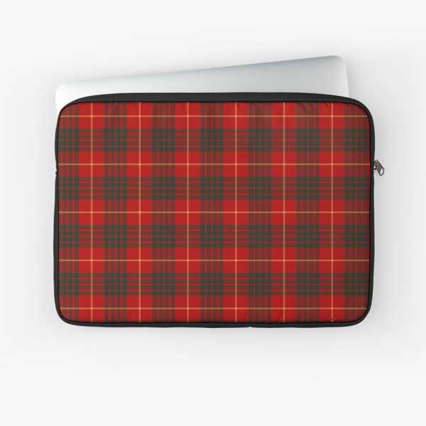 Clan Cameron Tartan Laptop Case