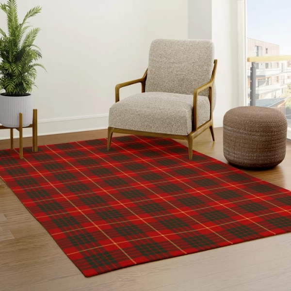 Clan Cameron Tartan Area Rug